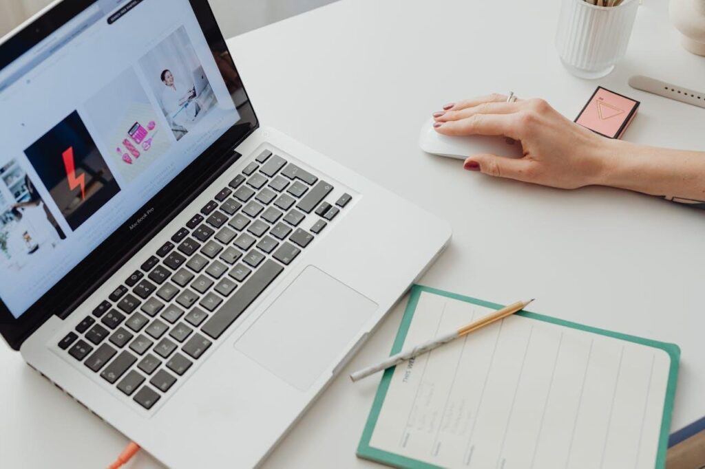 professional working on loyalty program