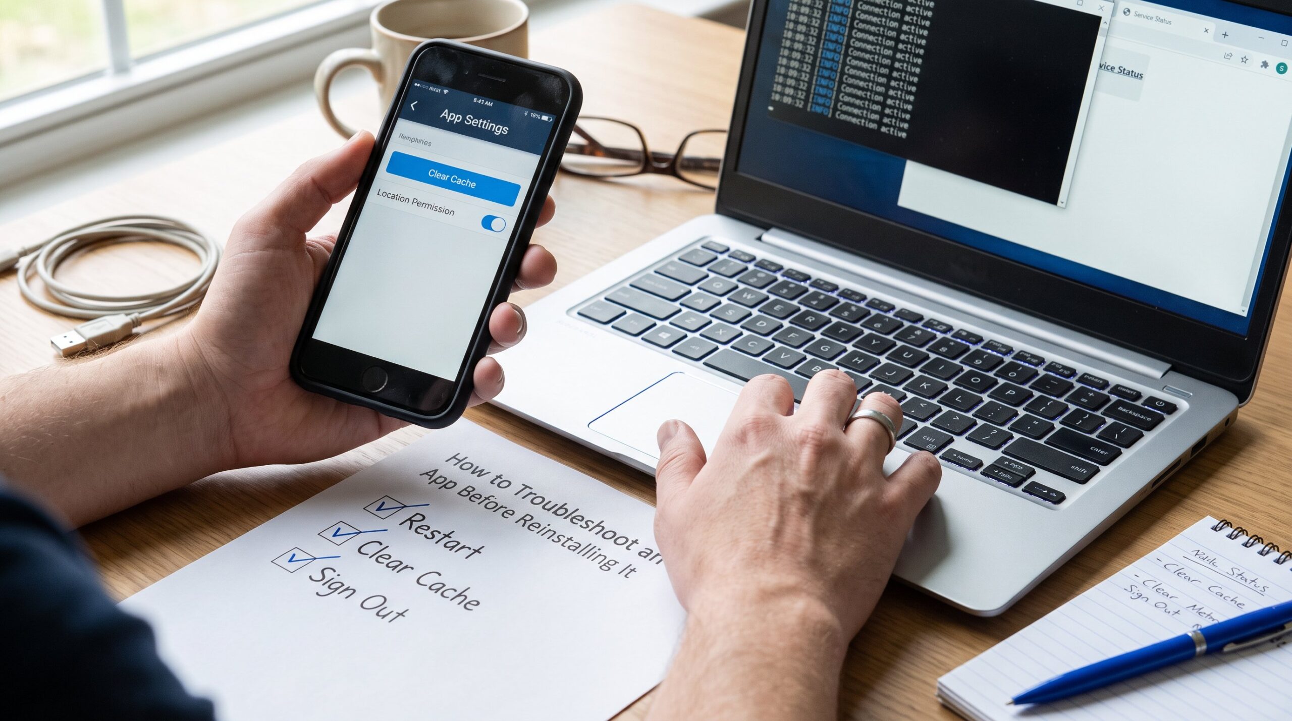 How to Troubleshoot an App Before Reinstalling It