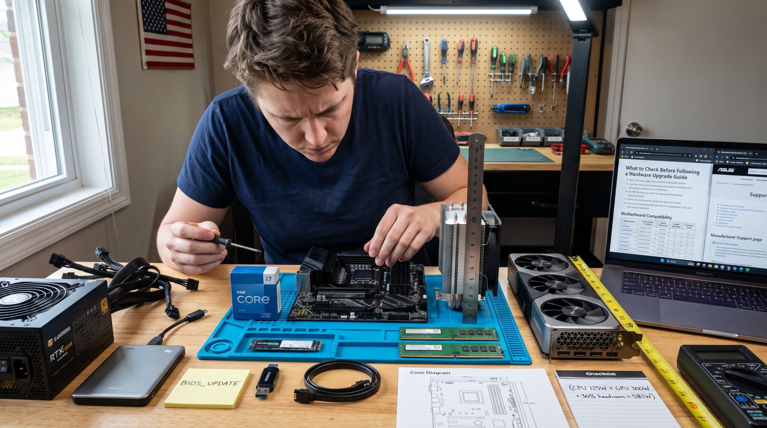 What to Check Before Following a Hardware Upgrade Guide